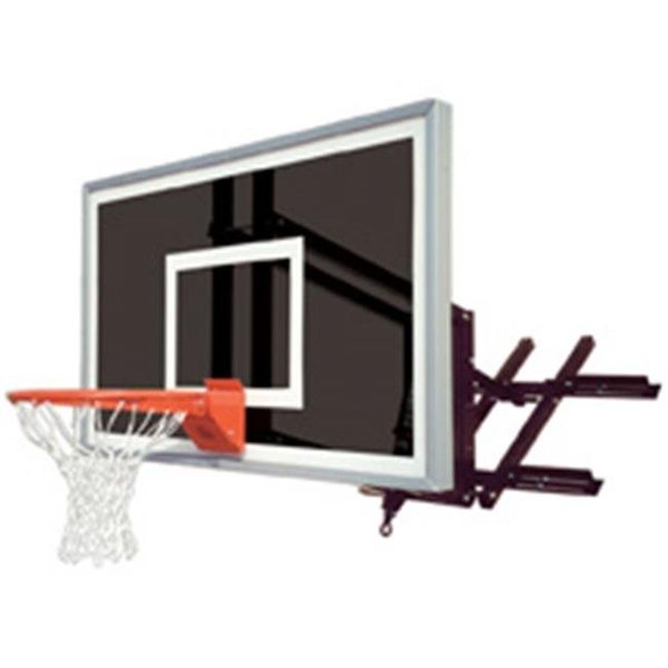 First Team First Team RoofMaster EclipseSteel-Smoked Glass Roof Mounted Adjustable Basketball System; Black RoofMaster Eclipse-BK